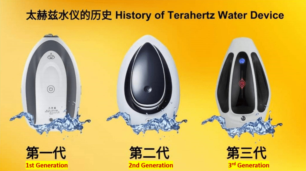 Terahertz Water Device 3rd Generation